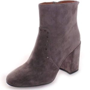 Coach Gray Ankle Boots